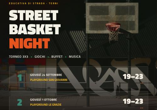 Street Basket Night: a Terni arriva il basket che unisce il quartiere